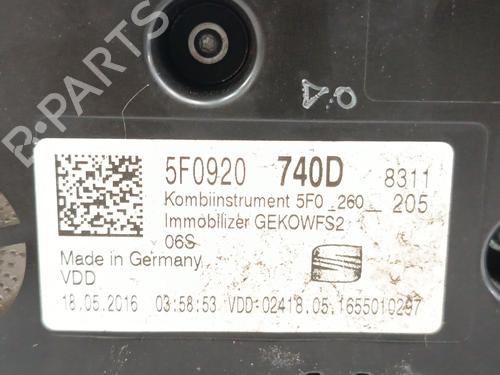 Instrument cluster SEAT LEON (5F1) 1.4 TSI | BP36322006C47  - Image 6