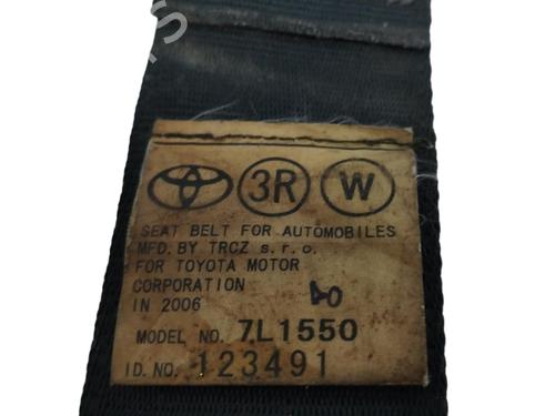 Rear right seatbelt TOYOTA COROLLA Verso (ZER_, ZZE12_, R1_) 2.2 D-4D (AUR10_, AUR10R) | BP17521712I28 