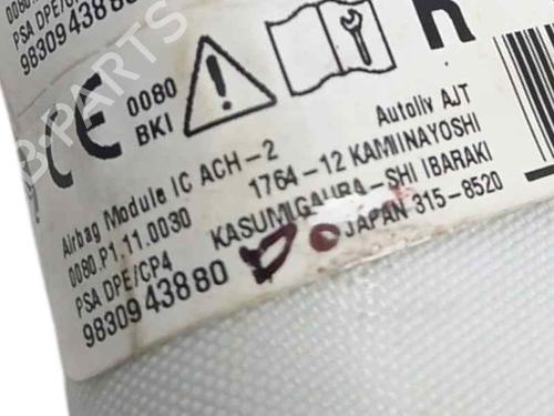 Right curtain airbag PEUGEOT 308 III (FB_, FH_, FP_, F3_, FM_) BlueHDi 130 (FBYHZL, FBYHZT) | BP28095219C12 