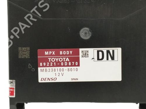 Electronic module TOYOTA YARIS (_P13_)  | BP14920597M83 