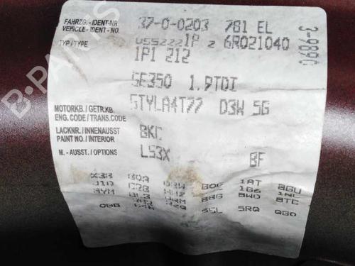 Engine control unit (ECU) SEAT LEON (1P1) 1.9 TDI | BP10010162M57 