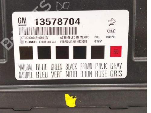 Electronic module OPEL INSIGNIA A (G09) 2.0 CDTI (68) | BP15907825M83 