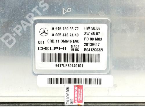 Engine control unit (ECU) MERCEDES-BENZ C-CLASS (W204)  | BP11754955M57 