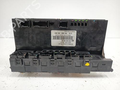 Used Fuse box Fuse box MERCEDES-BENZ C-CLASS Coupe (CL203) C 220 CDI (203.706) (143 hp) 34139465 34139465