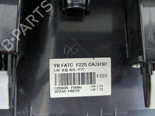 Climate control KIA STONIC (YB) 1.0 T-GDi | BP33929797I5 - Image 8