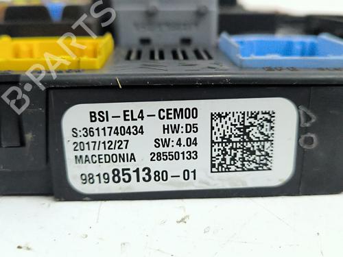 Fuse box CITROËN C4 SPACETOURER (3D_) 1.6 BlueHDi 120 | BP34207320E1 - Image 5
