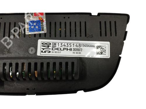 Climate control OPEL ASTRA J Saloon  | BP16753734I5