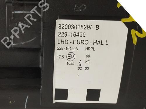 Left headlight RENAULT MODUS / GRAND MODUS (F/JP0_)  | BP16889789C28 