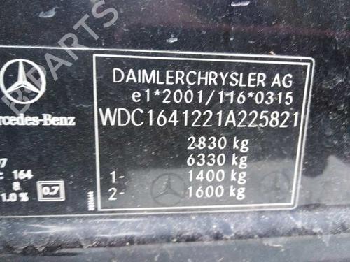 Højre bremsekaliber foran MERCEDES-BENZ M-CLASS (W164)  | BP11604078M104 