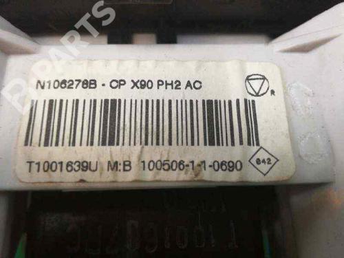 Climate control OPEL ASTRA G Saloon (T98) 1.6 16V (F69) | BP4632040I5