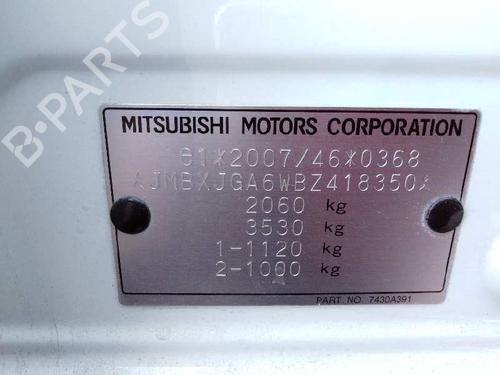 Dashboard MITSUBISHI ASX (GA_W_)  | BP3276291C46 