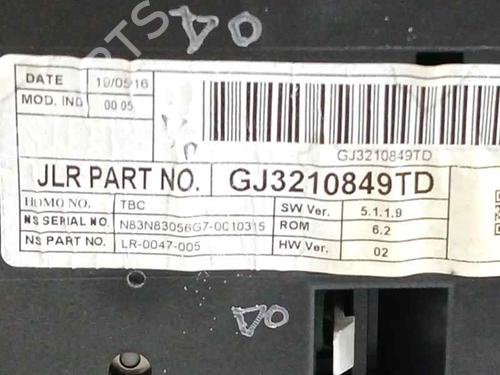 Instrument cluster LAND ROVER RANGE ROVER EVOQUE (L538) 2.0 D | BP27573565C47