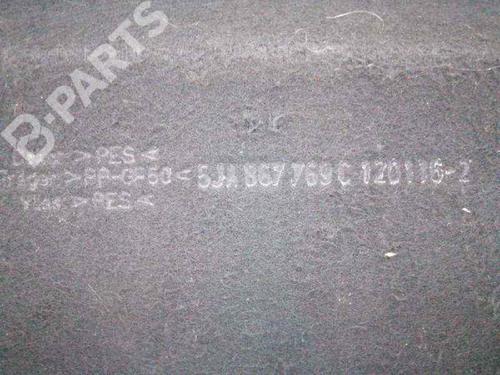 Rear parcel shelf SEAT TOLEDO IV (KG3) 1.4 TDI | BP6323647C85 