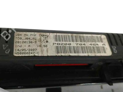 Instrument cluster RENAULT SCÉNIC II (JM0/1_) 1.5 dCi (JM0F) | BP26731222C47 