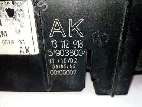 Fuse box OPEL VECTRA C (Z02)  | BP6066117E1 