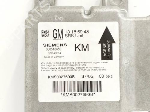 Kollisjonspute styreenhet OPEL VECTRA C (Z02) 1.9 CDTI (F69) | BP11507428M53 