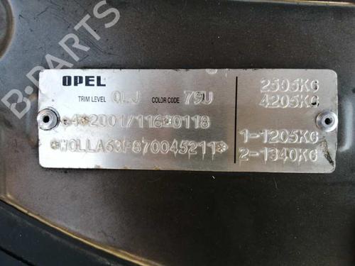 Vindusheismekanisme høyre bak OPEL ANTARA A (L07) 2.0 CDTI | BP7820006C25 