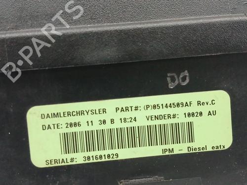 Fuse box CHRYSLER VOYAGER IV (RG, RS) 2.8 CRD | BP30570998E1 