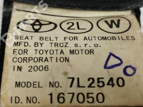 Rear left seatbelt MERCEDES-BENZ E-CLASS (W210) E 320 (210.055) | BP11033691I29 