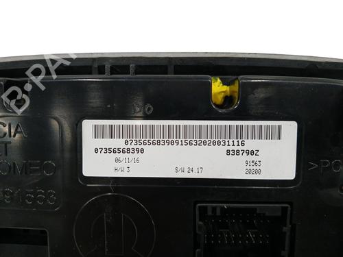 Climate control FIAT 500X (334_) 1.6 (334AXE1A) | BP23576271I5