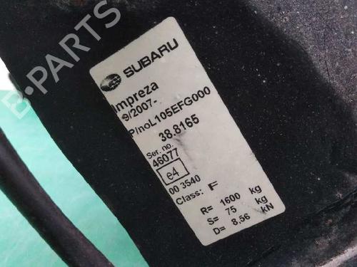 Tow ball/Mechanism SUBARU IMPREZA Hatchback (GR, GH, G3)  | BP14151838C141 