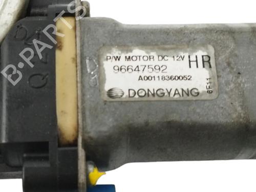 Rear right window mechanism CHEVROLET EPICA (KL1_) 2.5 | BP13918931C25 
