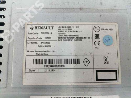 Radio RENAULT CLIO IV (BH_) 1.5 dCi 75 | BP7077143E6 