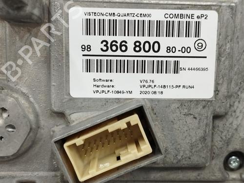 Instrument cluster PEUGEOT 208 I (CA_, CC_) 1.5 BlueHDI 100 | BP16173984C47 