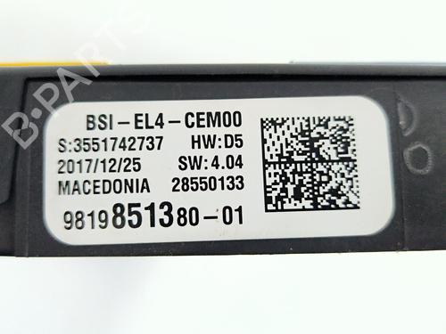 Fuse box CITROËN C4 SPACETOURER (3D_) 1.6 BlueHDi 120 | BP34053452E1  - Image 5