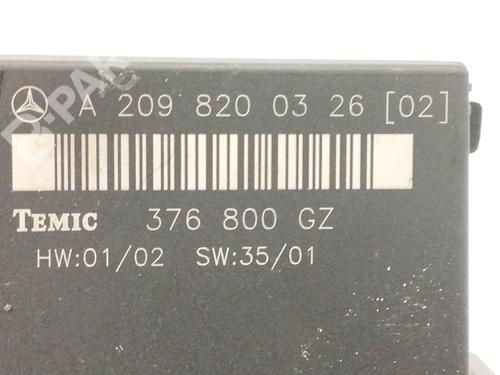 Electronic module MERCEDES-BENZ CLK (C209) CLK 270 CDI (209.316) | BP11920479M83 