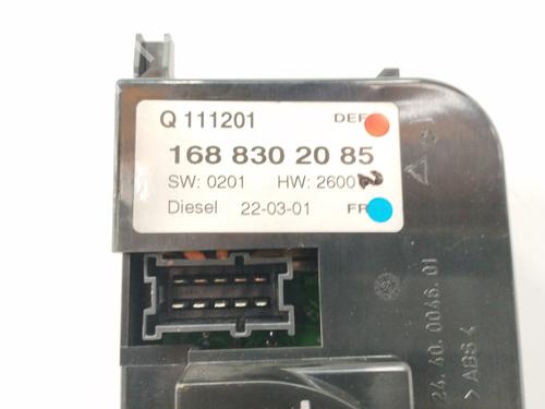 Climate control MERCEDES-BENZ A-CLASS (W168) A 160 CDI (168.006) | BP10917227I5