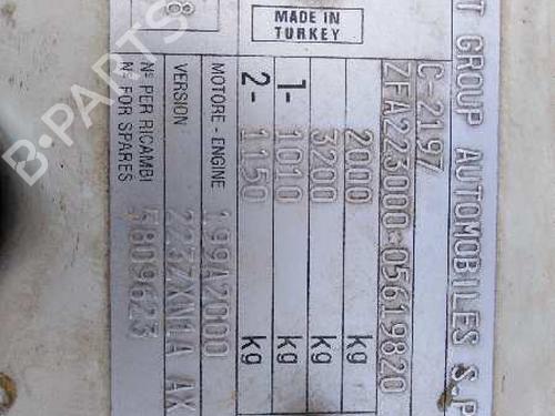 Right slide door FIAT DOBLO MPV (119_, 223_) 1.3 JTD | BP10355960C75 
