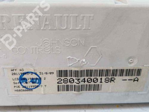 Display monitor RENAULT CLIO III Grandtour (KR0/1_) | BP9853585C48