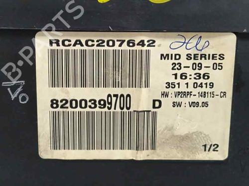 Instrument cluster RENAULT MEGANE II (BM0/1_, CM0/1_)  | BP26656360C47 