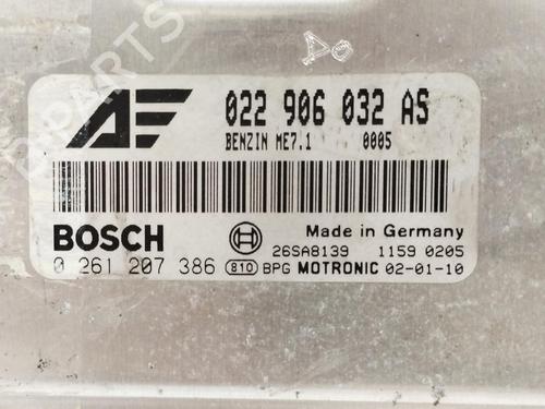 Engine control unit (ECU) VW SHARAN (7M8, 7M9, 7M6) 2.8 V6 24V | BP17395307M57 
