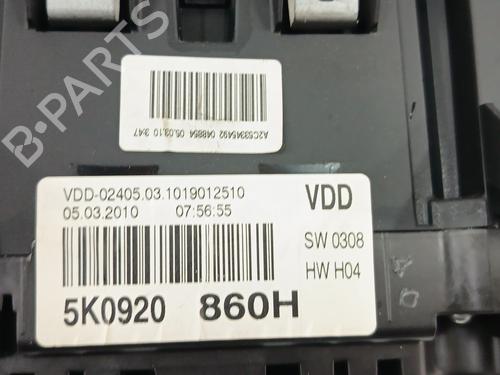 Instrument cluster VW GOLF VI (5K1) 1.4 TSI | BP32705146C47 - Image 7