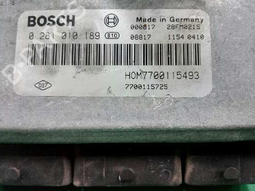 Engine control unit (ECU) RENAULT SCÉNIC I MPV (JA0/1_, FA0_) 1.9 dCi RX4 | BP4447345M57