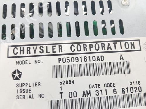 Radio CHRYSLER VOYAGER IV (RG, RS) 2.8 CRD | BP30564146E6 