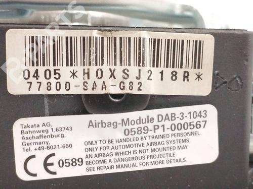 Førerens kollisjonspute HONDA JAZZ II (GD_, GE3, GE2)  | BP11285608C9 