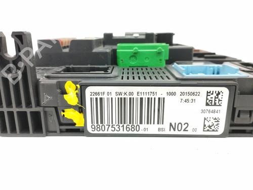 Fuse box CITROËN C4 CACTUS | BP11858263E1