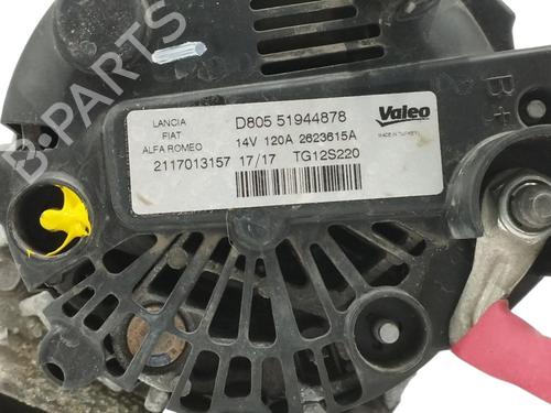 Alternator FIAT QUBO (225_) 1.3 D Multijet (225AXG1A, 225CXG1A, 225AXG11, 225CXG11) | BP16644513M7 