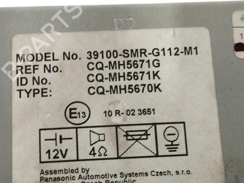 Bilradio HONDA CIVIC VIII Hatchback (FN, FK)  | BP16462391E6