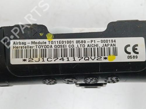 Right curtain airbag TOYOTA AURIS (_E18_) 1.2 (NRE185_, NRE185R) | BP29554665C12