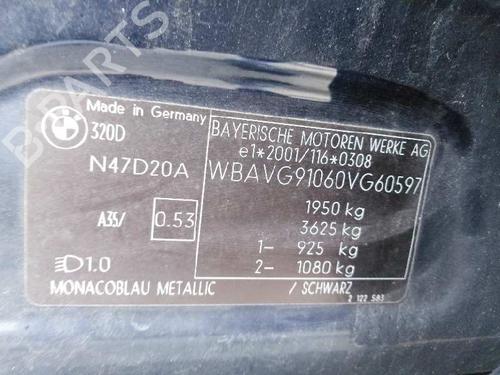 AC pipe BMW 3 (E90)  | BP14152503M126 
