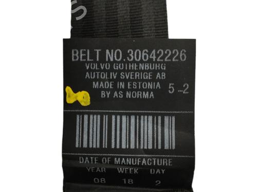 Rear left seatbelt VOLVO C30 (533) | BP15907820I29