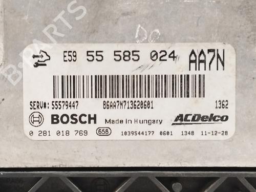 Engine control unit (ECU) OPEL INSIGNIA A (G09) 2.0 CDTI (68) | BP16868603M57