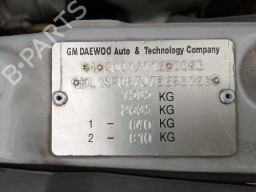 Left taillight CHEVROLET AVEO / KALOS Hatchback (T200) 1.4 16V | BP7836550C34 