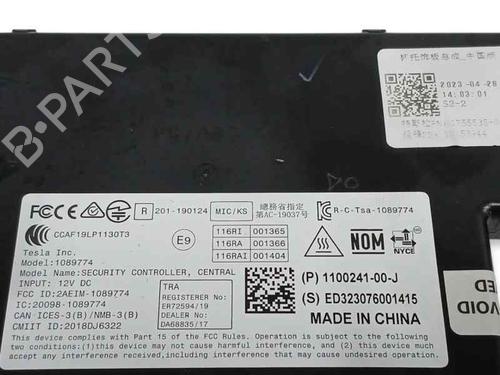 Commande Confort TESLA MODEL 3 (5YJ3) EV | BP28512603M56 