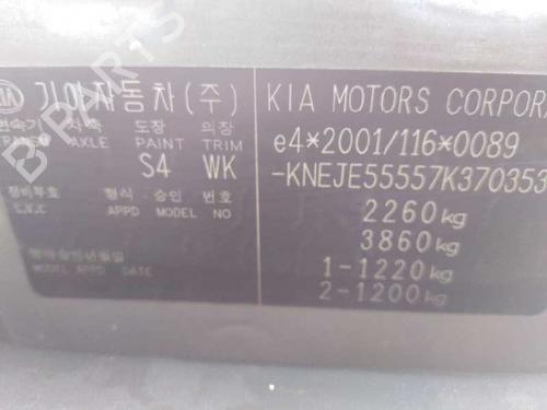 Radio KIA SPORTAGE II (JE_, KM_) 2.0 CRDi | BP11975231E6 