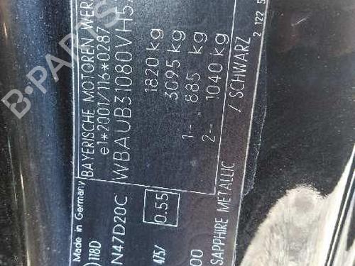 Front right seatbelt BMW 1 (E87) 118 d | BP9192762I25 
